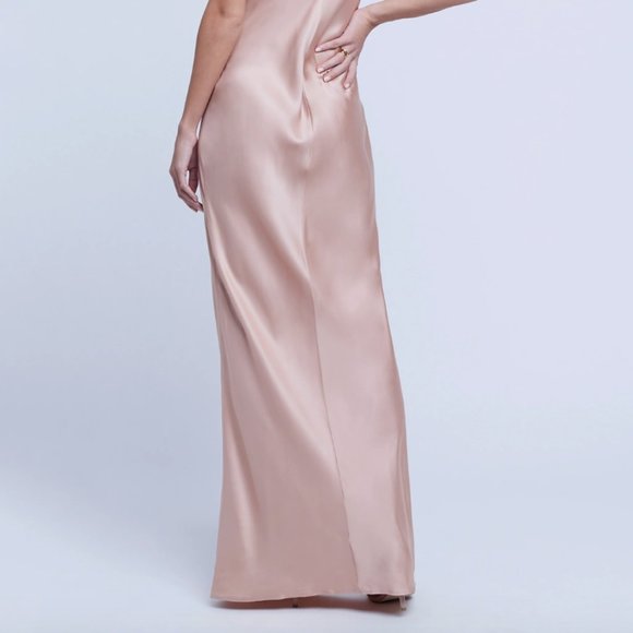 BRAND NEW L'AGENCE Arizona Dress in Dusty Pink - Picture 3 of 8